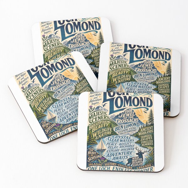 Item preview, Loch Lomond Scotland Ben Lomond Trossachs National Park Highland Scenic Destination designed and sold by Aryabek.