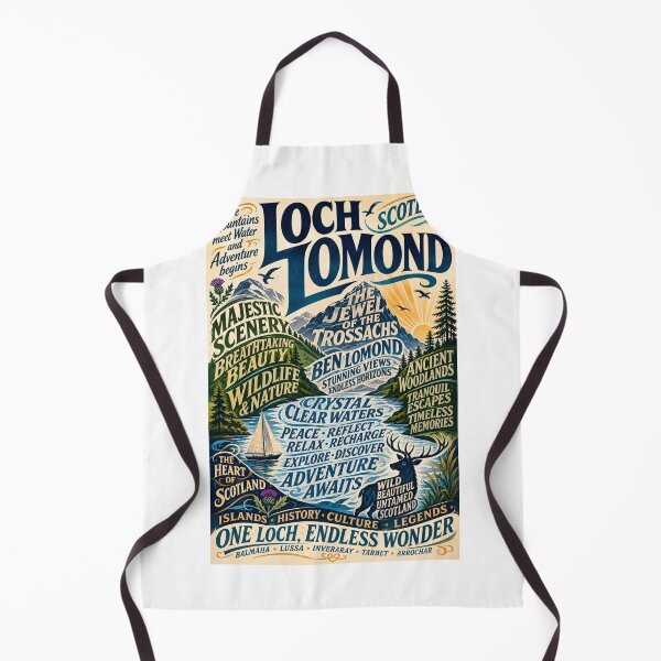 Item preview, Loch Lomond Scotland Ben Lomond Trossachs National Park Highland Scenic Destination designed and sold by Aryabek.