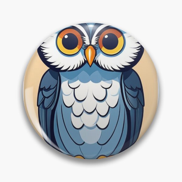Item preview, Art - Stylized Owl, Modern and Streamlined Vector Illustration designed and sold by DoodyPets.