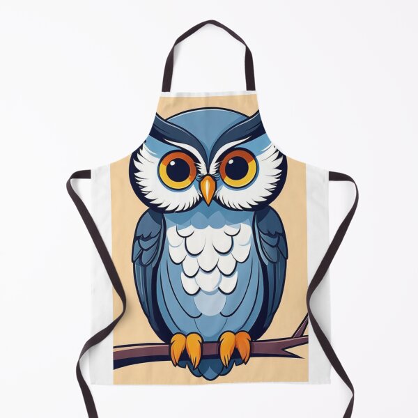 Item preview, Art - Stylized Owl, Modern and Streamlined Vector Illustration designed and sold by DoodyPets.