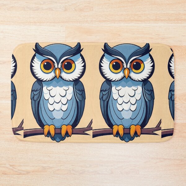 Item preview, Art - Stylized Owl, Modern and Streamlined Vector Illustration designed and sold by DoodyPets.
