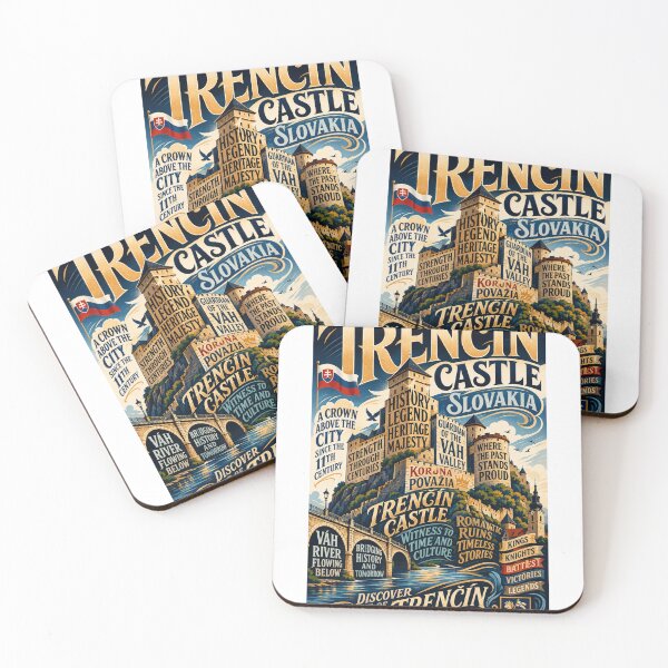 Item preview, Trenčín Castle Slovakia Medieval Fortress Above the Váh River Historic Landmark designed and sold by Aryabek.