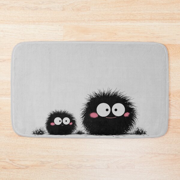 Item preview, Cute Soot Sprite Sticker | Kawaii Dust Spirit | Whimsical Black Fluff Character  designed and sold by toriodesigns.