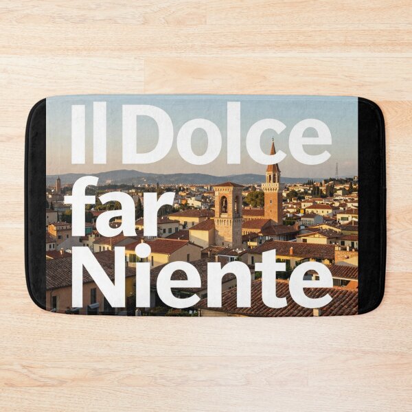 Item preview, Il Dolce far niente designed and sold by LaughandLaugh.