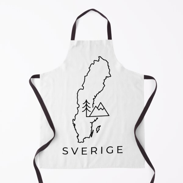 Item preview, Sverige Sweden Map Pine Mountain designed and sold by newjoseph.