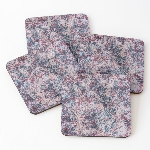 Item preview, Burgundy and Lavender Cellular Lace Abstract designed and sold by ElkCreekWitch.