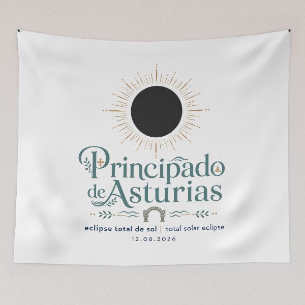 Item preview, Total Solar Eclipse 2026 Principado de Asturias designed and sold by Beyond Destinations.