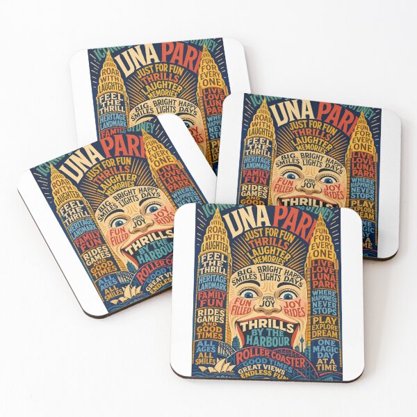 Item preview, Luna Park Sydney Milsons Point Harbour Amusement Landmark New South Wales designed and sold by Aryabek.