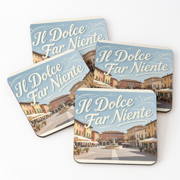 Item preview, il Dolce far niente designed and sold by LaughandLaugh.