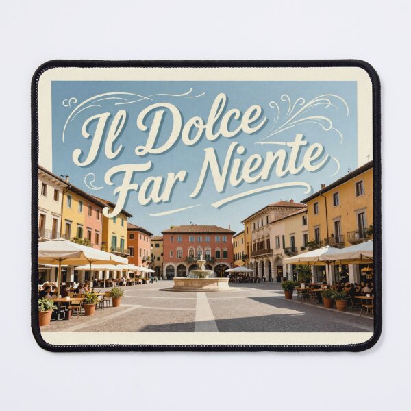 Item preview, il Dolce far niente designed and sold by LaughandLaugh.