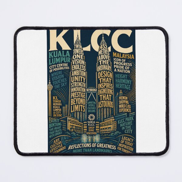 Item preview, KLCC Kuala Lumpur Malaysia Petronas Twin Towers City Centre Landmark designed and sold by Aryabek.