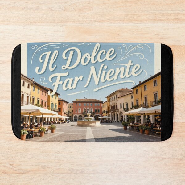 Item preview, il Dolce far niente designed and sold by LaughandLaugh.
