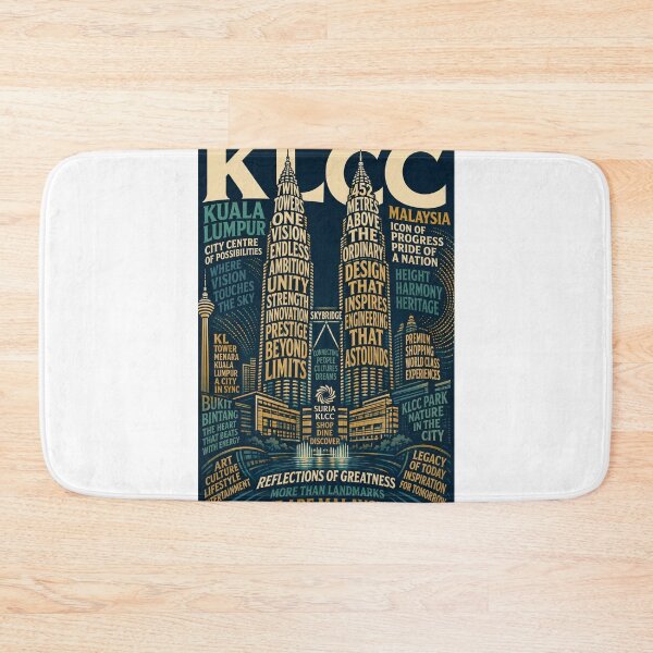 Item preview, KLCC Kuala Lumpur Malaysia Petronas Twin Towers City Centre Landmark designed and sold by Aryabek.