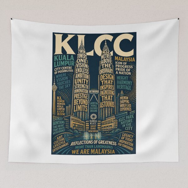 Item preview, KLCC Kuala Lumpur Malaysia Petronas Twin Towers City Centre Landmark designed and sold by Aryabek.
