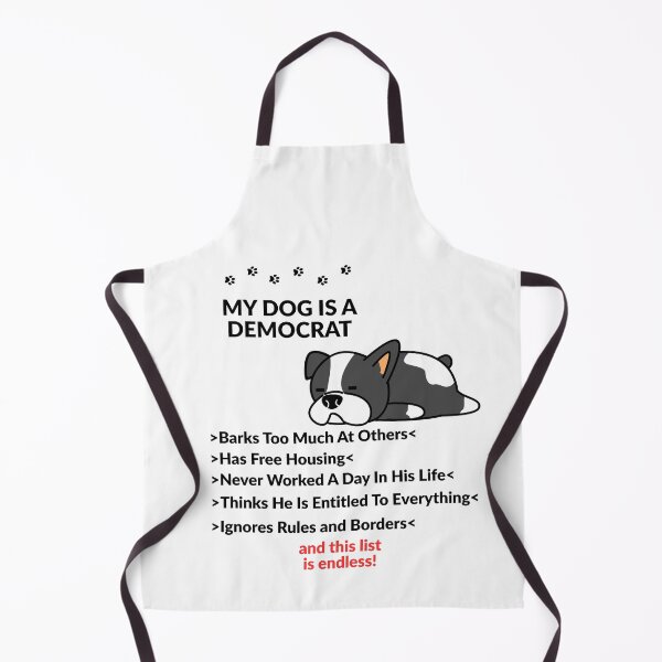 Item preview, Funny Political Dog Meme - My Dog Is A Democrat designed and sold by Babelss.