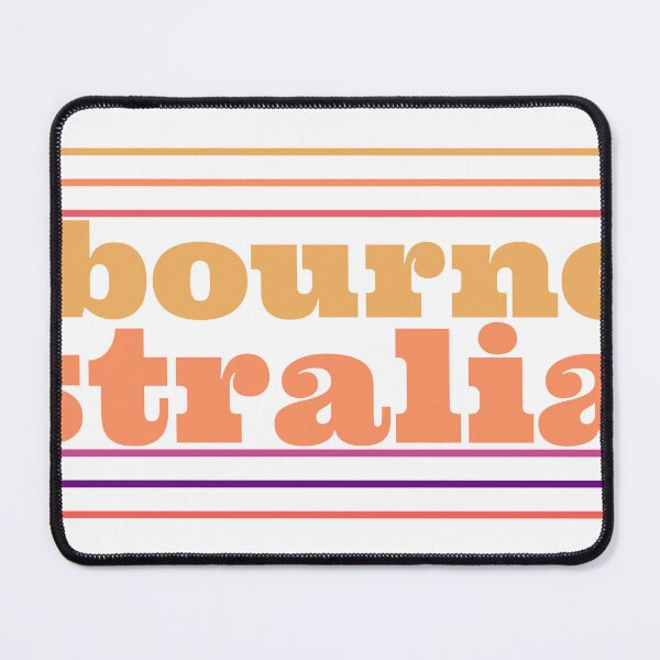 Item preview, Melbourne Australia City Marked On Country Map designed and sold by TheIconSmith.