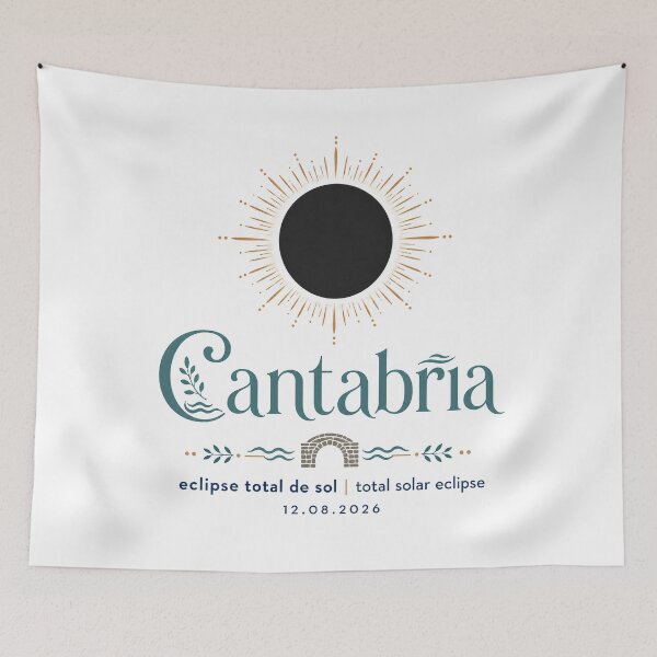 Item preview, Total Solar Eclipse 2026 Cantabria Spain designed and sold by Beyond Destinations.