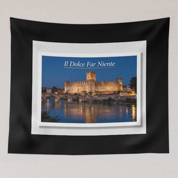 Item preview, il Dolce far niente designed and sold by LaughandLaugh.