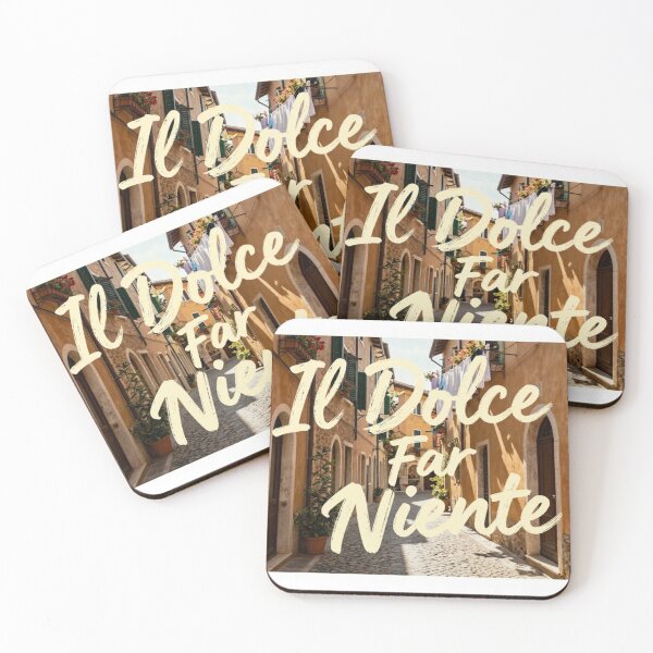 Item preview, il Dolce far niente designed and sold by LaughandLaugh.