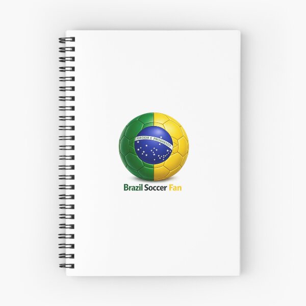 Item preview, Brazil Flag Soccer Ball Fan designed and sold by Trionda_Shop.