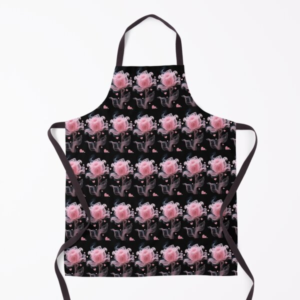 Item preview, Pink rose with love hearts in a smoky look designed and sold by carlsmart1.