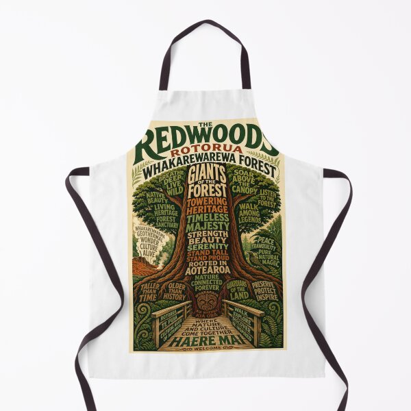 Item preview, Whakarewarewa Forest Rotorua New Zealand Redwood Giants of Aotearoa designed and sold by StampMyPassport.
