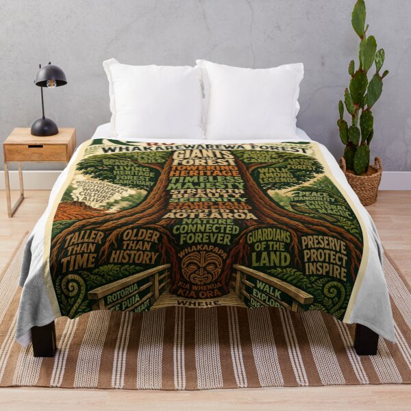 Item preview, Whakarewarewa Forest Rotorua New Zealand Redwood Giants of Aotearoa designed and sold by StampMyPassport.