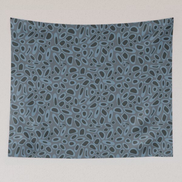 Item preview, Abstract seamless pattern with Irregular organic shapes designed and sold by AlicinaM.