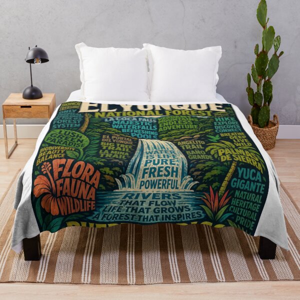 Item preview, El Yunque National Forest Puerto Rico La Coca Falls Caribbean Rainforest designed and sold by StampMyPassport.