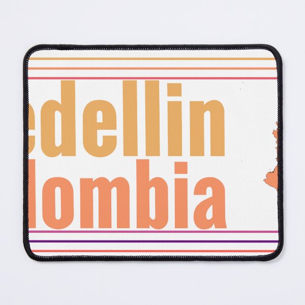 Item preview, Medellin Colombia City Marked On Country Map designed and sold by TheIconSmith.