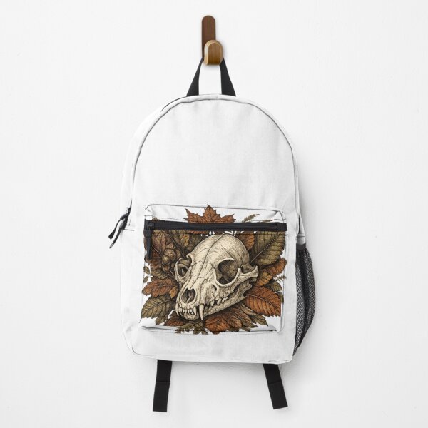 Item preview, Skull Autumn Leaves Dark Cottagecore Memento Mori Gothic Fashion designed and sold by irfanshikh.