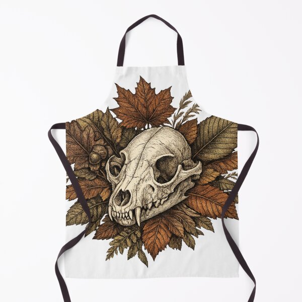 Item preview, Skull Autumn Leaves Dark Cottagecore Memento Mori Gothic Fashion designed and sold by irfanshikh.