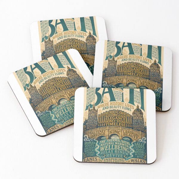 Item preview, Bath England UNESCO World Heritage City of Roman Baths and Georgian Architecture designed and sold by StampMyPassport.