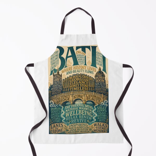 Item preview, Bath England UNESCO World Heritage City of Roman Baths and Georgian Architecture designed and sold by StampMyPassport.