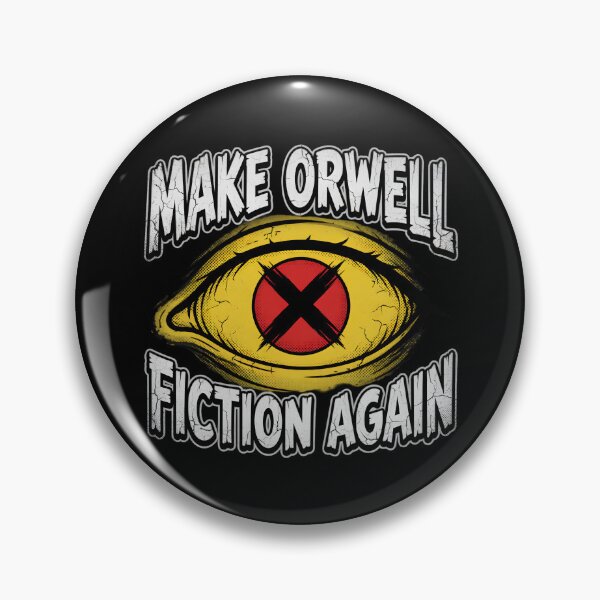 Item preview, Make Orwell Fiction Again Eye Art designed and sold by TshirtsOnline-.