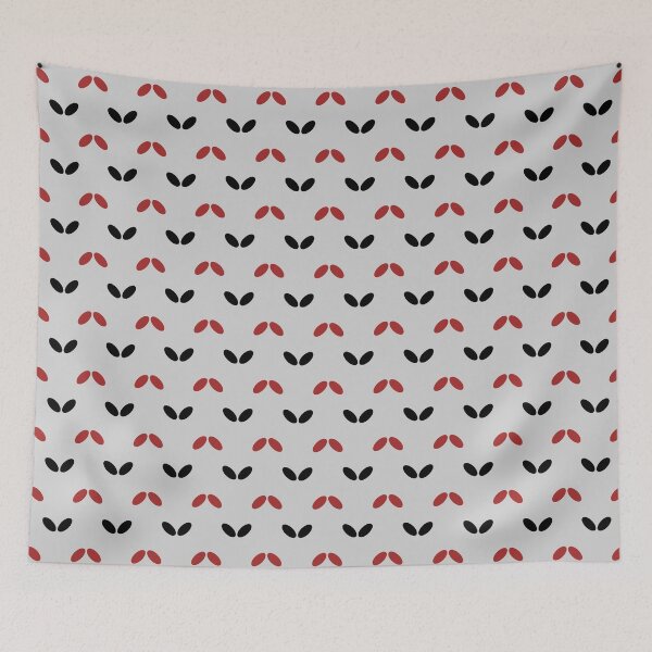Item preview, Gray, auburn & black small scale pattern designed and sold by Mint + Midnight.