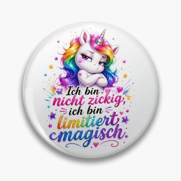 Item preview, Not Moody Just Limited Edition Magical Unicorn designed and sold by Tinosshop.