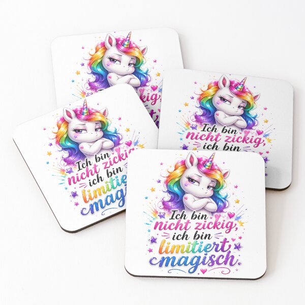 Item preview, Not Moody Just Limited Edition Magical Unicorn designed and sold by Tinosshop.
