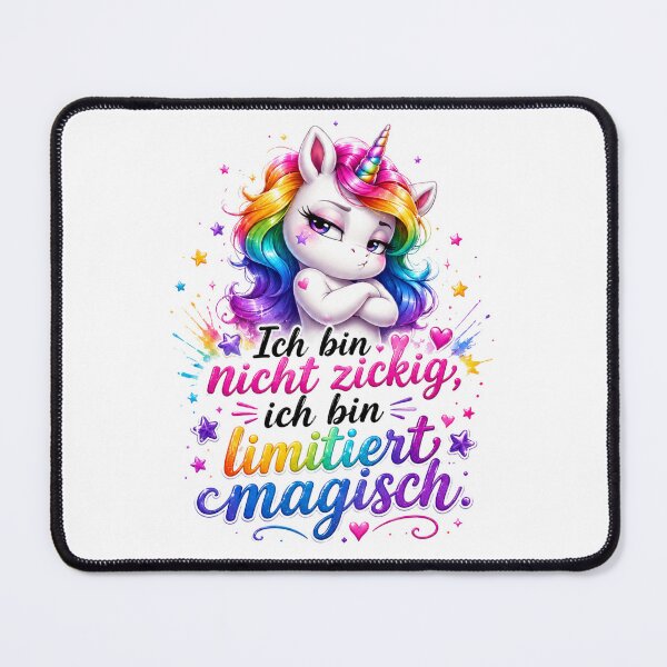 Item preview, Not Moody Just Limited Edition Magical Unicorn designed and sold by Tinosshop.