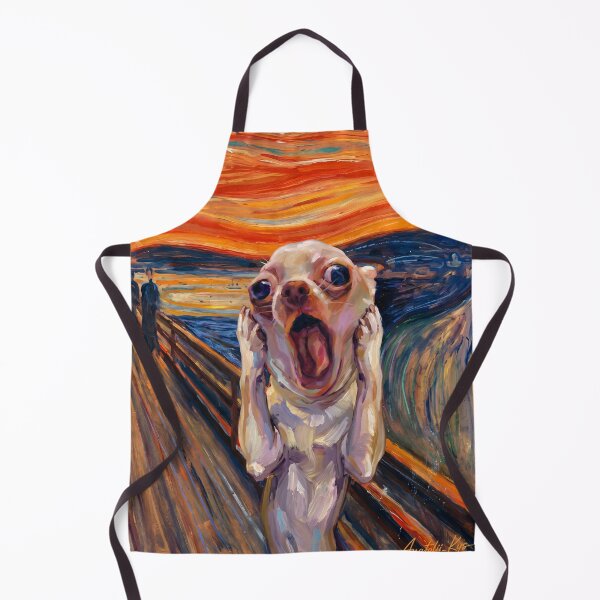Item preview, The Screaming Dog Painting meme designed and sold by AnatoliiKys.
