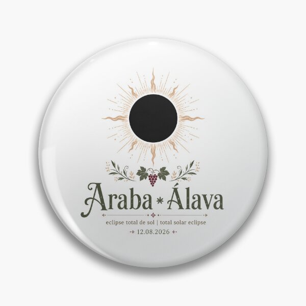 Item preview, Total Solar Eclipse 2026 Araba Alava Spain designed and sold by Beyond Destinations.
