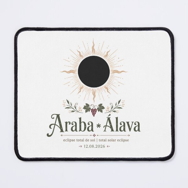 Item preview, Total Solar Eclipse 2026 Araba Alava Spain designed and sold by Beyond Destinations.