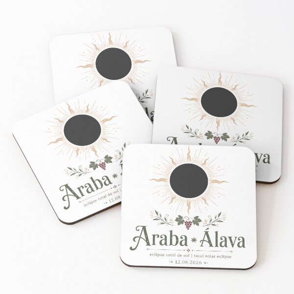 Item preview, Total Solar Eclipse 2026 Araba Alava Spain designed and sold by Beyond Destinations.