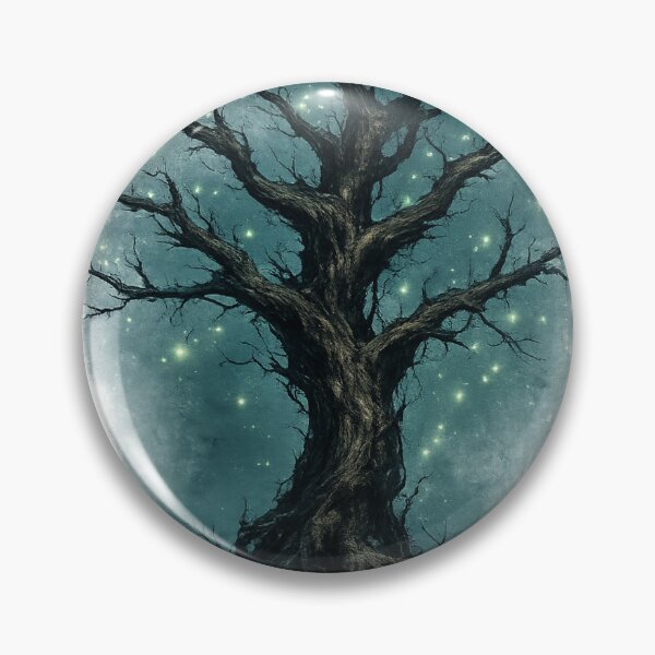 Item preview, Mystical Tree Dark Fantasy Gothic Nature Aesthetic Witchy Design designed and sold by irfanshikh.