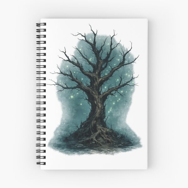 Item preview, Mystical Tree Dark Fantasy Gothic Nature Aesthetic Witchy Design designed and sold by irfanshikh.