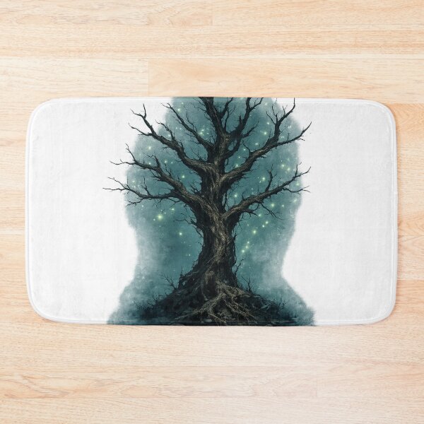 Item preview, Mystical Tree Dark Fantasy Gothic Nature Aesthetic Witchy Design designed and sold by irfanshikh.