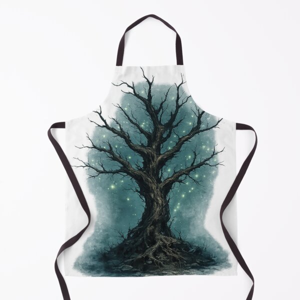 Item preview, Mystical Tree Dark Fantasy Gothic Nature Aesthetic Witchy Design designed and sold by irfanshikh.