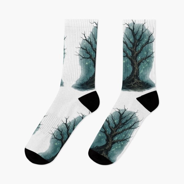 Item preview, Mystical Tree Dark Fantasy Gothic Nature Aesthetic Witchy Design designed and sold by irfanshikh.