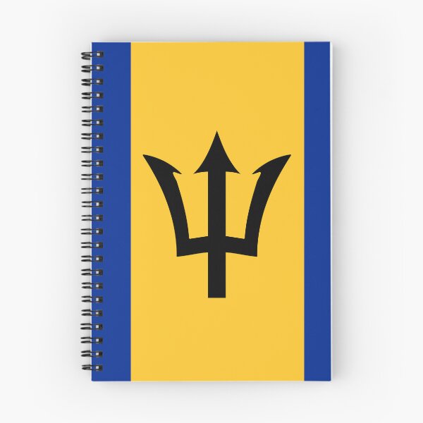 Item preview, Barbados Flag designed and sold by HotHibiscus.