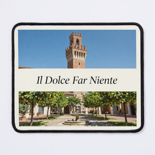 Item preview, il Dolce far niente designed and sold by LaughandLaugh.